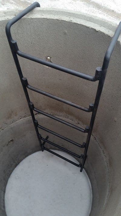 Лестница для канализационного колодца ГОСТ